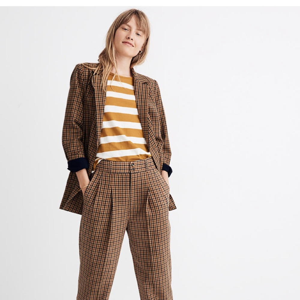 Madewell Caldwell Double-Breasted Blazer - Picture 11 of 15